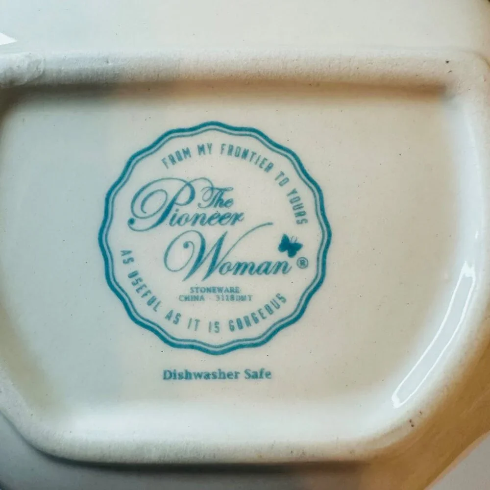 The Pioneer Woman Tea For You Tea Bag Holder With Floral Design